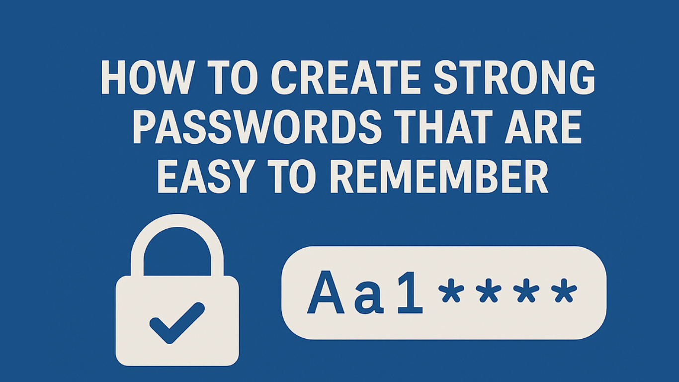 How to Create Strong Passwords That Are Easy to Remember